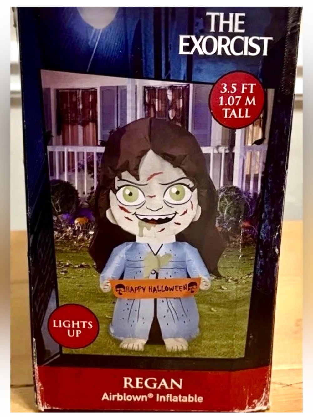 NIB - The Exorcist Regan 3.5’ Halloween Yard Inflatable Airblown 2002 Gemmy